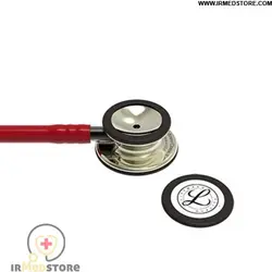 گوشی پزشکی لیتمن کلاسیک ۳ زرشکی شامپاینی ۵۸۶۴