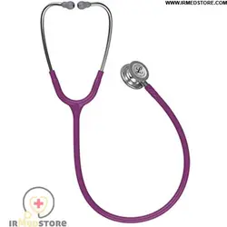گوشی پزشکی لیتمن کلاسیک ۳ بادمجانی استيل ۵۸۳۱