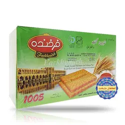 فرخنده بیسکویت کنجد و جو 1005گ