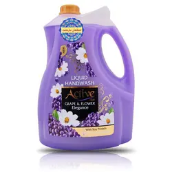 اکتیو مایع دستشویی پروتئین سویا بنفش3750گ