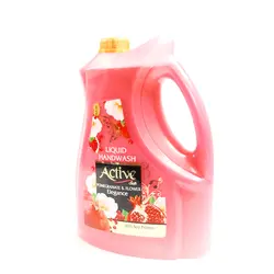 اکتیو مایع دستشویی پروتئین سویا صورتی3750گ