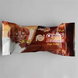 نوشین کاپ کیک دوقلو وانیل کاکائو 50گ