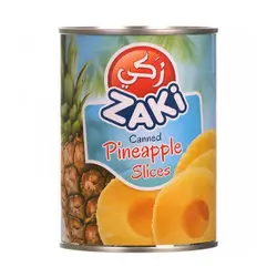 زکی کمپوت آناناس 565 گ - فروشگاه اینترنتی اصفهان مارکت
