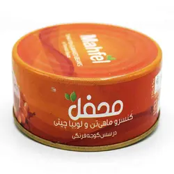 کنسرو تن ماهی و لوبیا محفل ۲۳۰گرمی