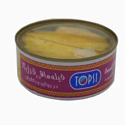 تن ماهی تاپسی ۲۴۰ زعفرانی