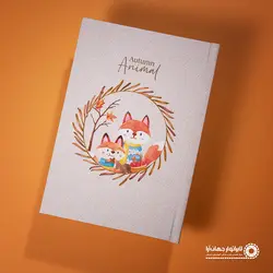 آلبوم عکس آماده طرح روباه