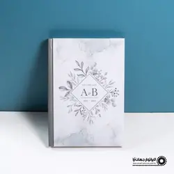 آلبوم عکس آماده با طرح برگ