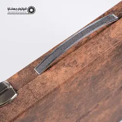 آلبوم آماده جلد چرم عروس همراه با کیف
