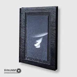 آلبوم آماده جلد چرم مشکی