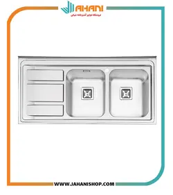 سینک روکار ایلیااستیل کد ۱۰۶۸