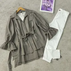 مانتو عروسکی ژیله دار