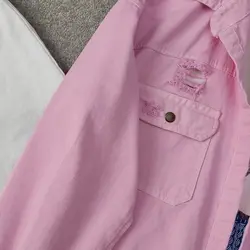 شومیز صورتی پاستیلی