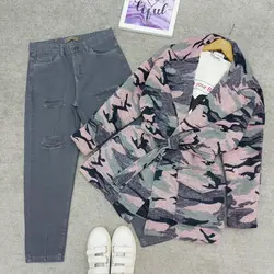 پالتو آستر دار چریکی