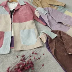 کت مخمل رنگی