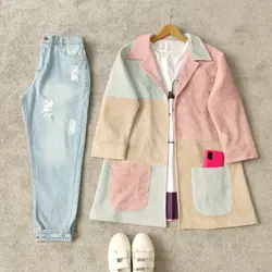 کت مخمل رنگی