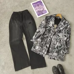 کت دو جیب پوست ماری