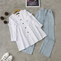 مانتو جلو دکمه چین دار