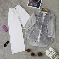 شومیز طوسی زاپدار mj