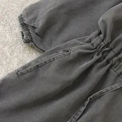 مانتو جین ذغالی