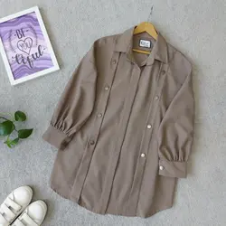 مانتو دکمه مخفی