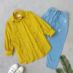 مانتو دکمه مخفی