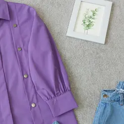 مانتو دکمه مخفی