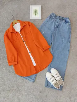 شومیز نارنجی