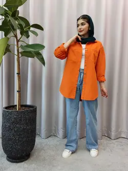 شومیز نارنجی