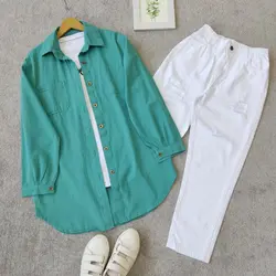 شومیز دکمه دار