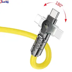 کابل شارژ و دیتا هوکو USB-C/TO USB-C