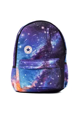 کوله پشتی گلکسی آبی