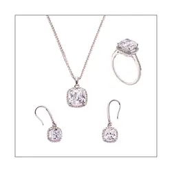 سرویس سفید پایه جواهر لوکس