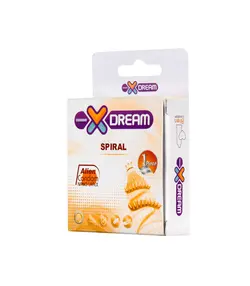 کاندوم فضایی چرخشی ایکس دریم Xdream Spiral بسته 1 عددی - جنسی