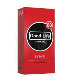 کاندوم گودلایف مدل عشق رمانتیک Good Life Love بسته 12 تایی - جنسی