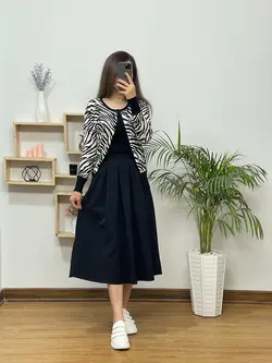 ژاکت بافت ببری