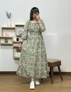 پیراهن عروسکی گل یخ