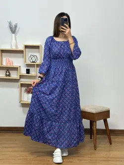 پیراهن عروسکی گل یخ