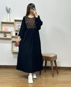 پیراهن سنتی گلدوزی