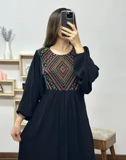 پیراهن سنتی گلدوزی