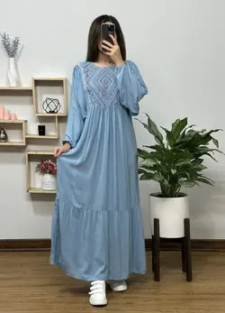پیراهن سنتی گلدوزی
