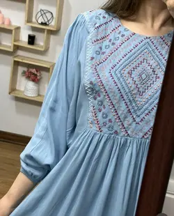پیراهن سنتی گلدوزی