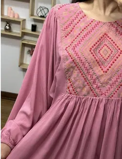 پیراهن سنتی گلدوزی