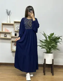 پیراهن سنتی گلدوزی