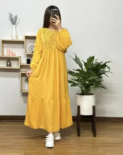 پیراهن سنتی گلدوزی