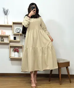 پیراهن مانتویی شیرین