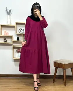 پیراهن مانتویی شیرین