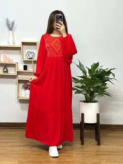 پیراهن نخ سنتی ۲
