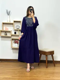 پیراهن نخ سنتی ۲