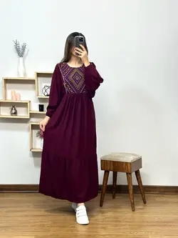 پیراهن نخ سنتی ۲