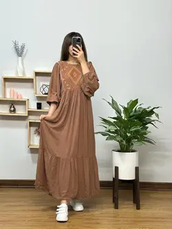 پیراهن نخ سنتی ۲